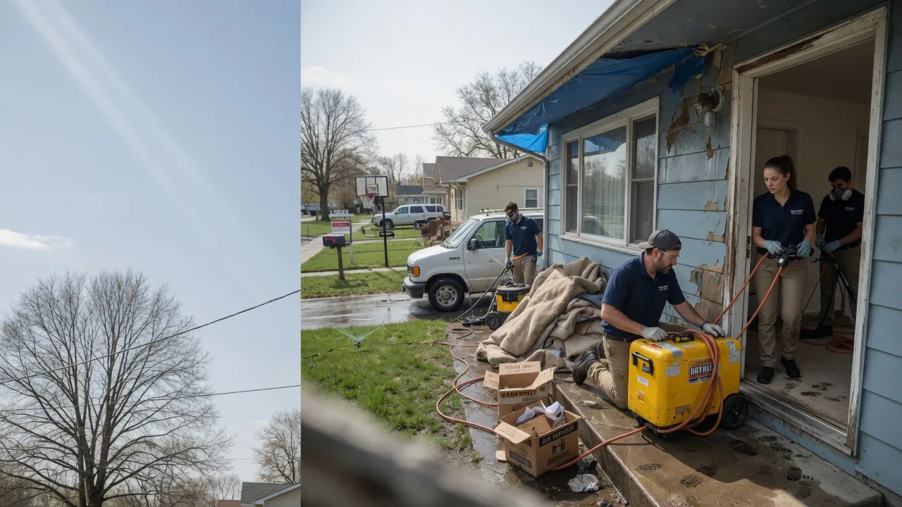 Basement Flood Cleanup in Tekonsha, MI near me